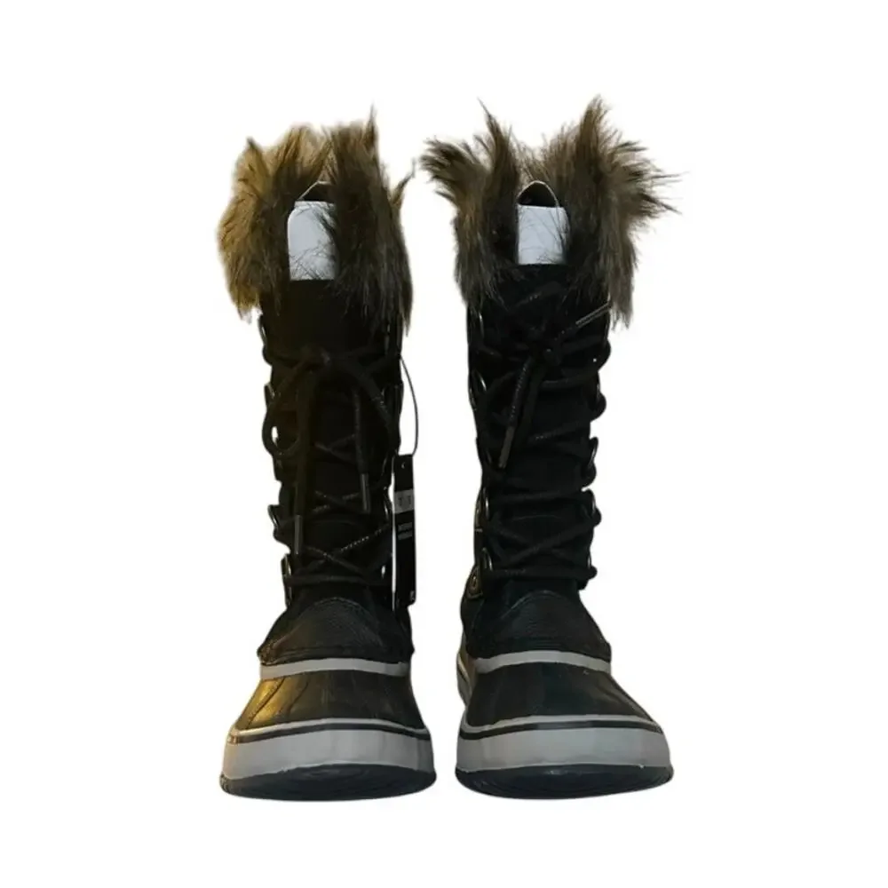 SOREL Women's Joan Of Arctic Black, Quarry WP Snow Boots Size 5.5